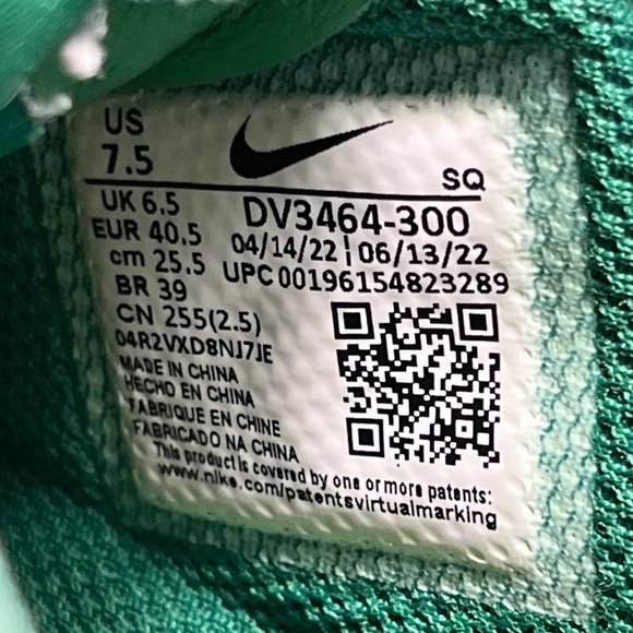 AMBUSH x Nike Air Force 1 Low SP Pine Green Citron - Picture 6 of 8